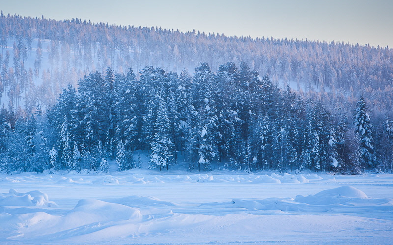 Dawn near Jokkmokk. Fine Art Landscape Photography by Gary Waidson