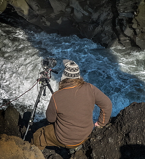 Wayland at Dyrholaey, Iceland - Photo Expeditions -  Gary Waidson - All Rights Reserved